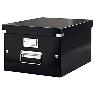 Storage and transportation box: medium size, Leitz, black