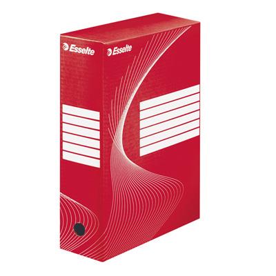 Archiving boxes: 100 mm, red