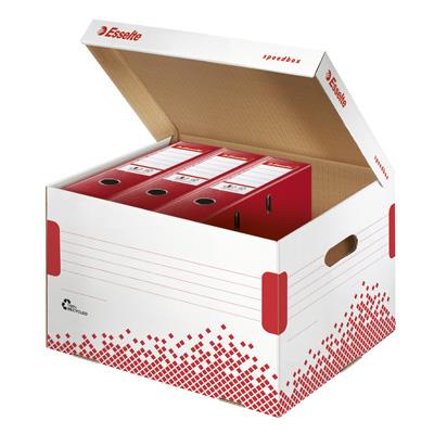 Storage and transportation box for binders: Esselte Speedbox