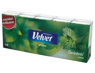 Pocket tissues: Velvet Mint 10x9