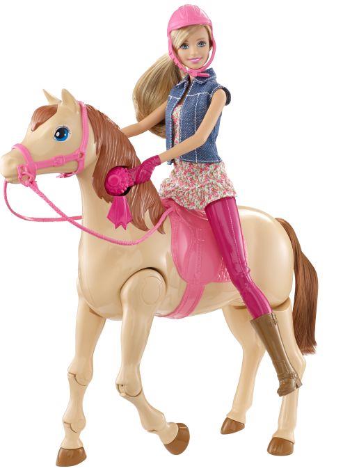 BRB Jockey Barbie and a horse