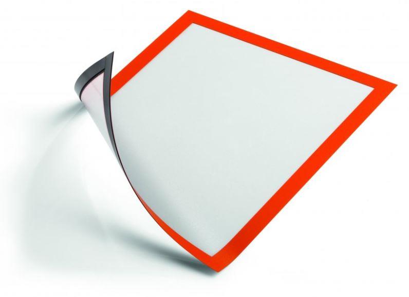 A4 magnetic frame, orange DURABLE
