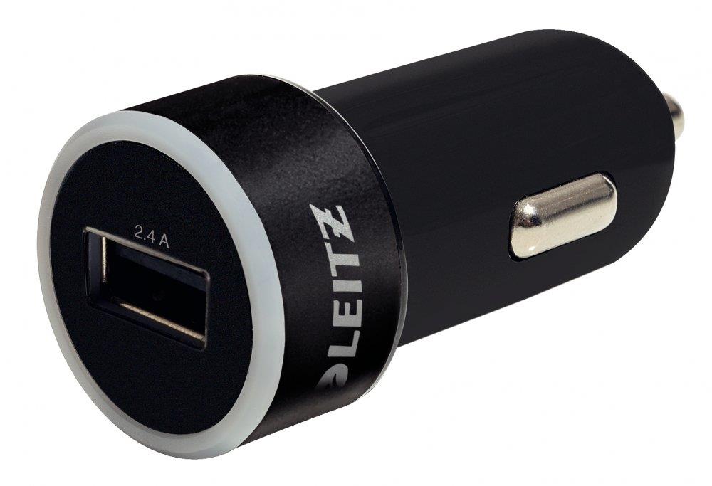 Universal Vehicle Charger with USB connector, for 1 USB port