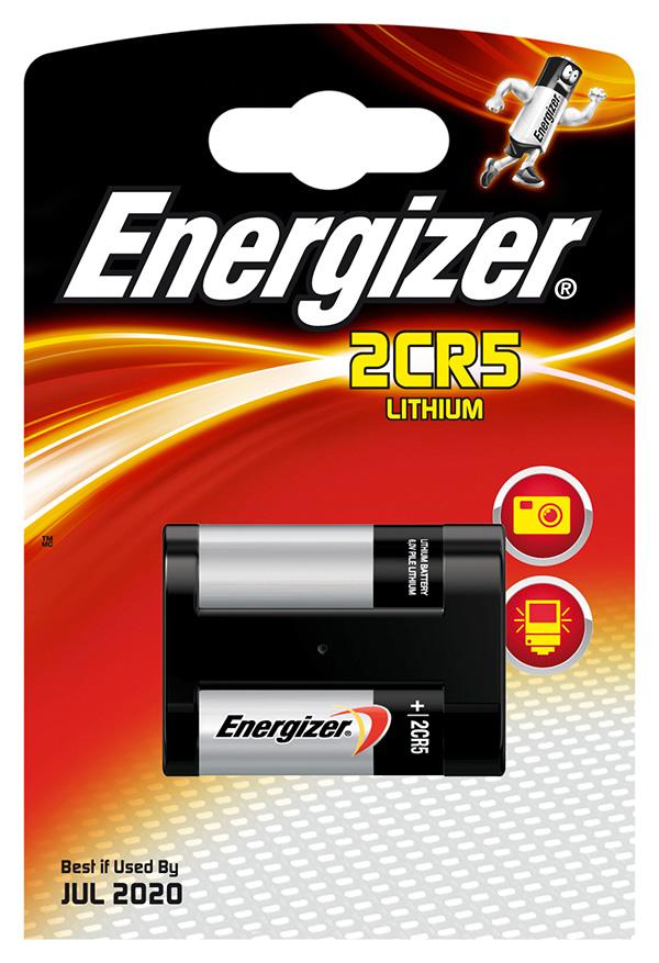 Baterie, ENERGIZER Photo Lithium, 2CR5, 6V