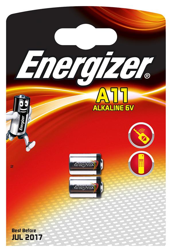 SpeciÃ¡lnÃ­ baterie, Energizer, E11A, 6V, 2 ks