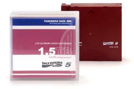 Tandberg Data Cartridge LTO-5 (Ultirium 5, LTO5) with case