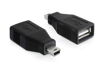 Delock adaptÃ©r USB A(F)-> USB MINI(M)
