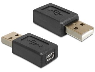 Delock adaptÃ©r USB AM -> USB mini 5-pin (F)