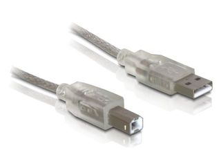Delock USB kabel AM-BM 2.0 s ferity, 0.5m