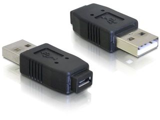Delock AdaptÃ©r USB micro-A+B samec do USB2.0-A samec