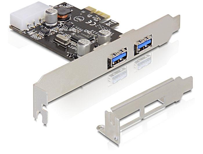 Delock karta PCI express -> 2x USB 3.0