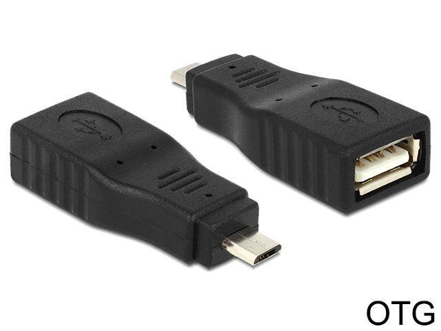 Delock adaptÃ©r USB Micro (BM) -> USB 2.0 (AF) OTG