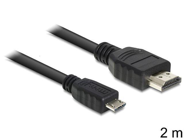 Delock kabel MHL (M) > High Speed HDMI (M) 2 m