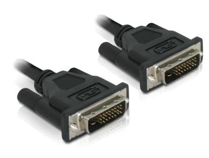 Delock kabel DVI 24+1 (M) -> DVI 24+1 (M) 0.5m