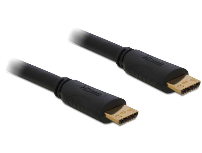 Delock kabel vysokorychlostnÃ­ HDMI s ethernetem C/C - (M/M), 1m
