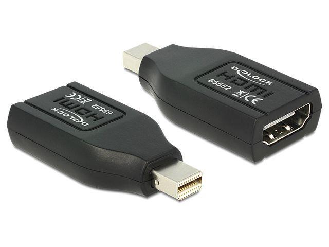 Delock adaptÃ©r mini Displayport 1.1 male > HDMI female