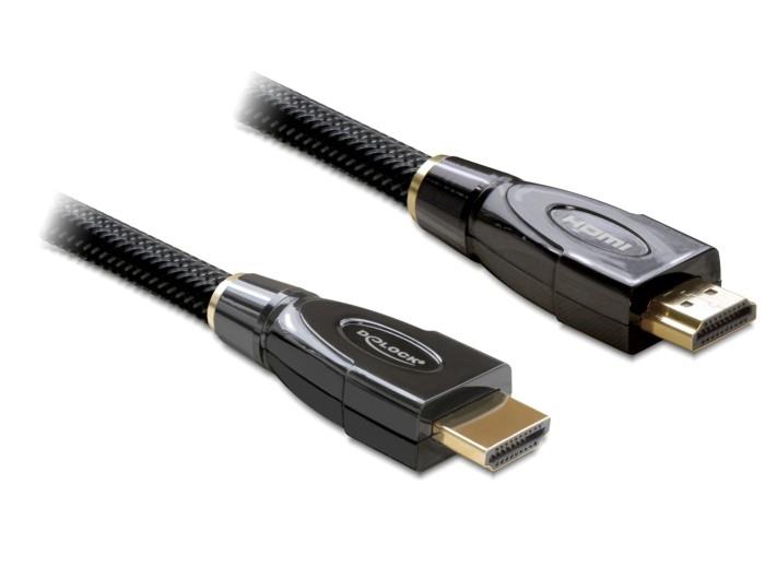 Delock kabel High Speed HDMI s Ethernet - HDMI A (M) > HDMI A (M) pÅÃ­mÃ½, 3m