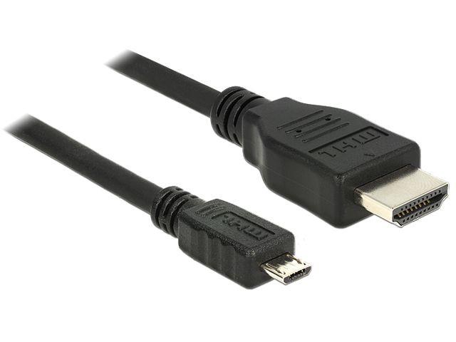 Delock Cable MHL 3.0 male > High Speed HDMI-A male 4K 2m