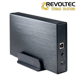 Revoltec externÃ­ box pro HDD 3.5'', Alu-Line III EX307, SATA do USB 3.0, hlinÃ­k+