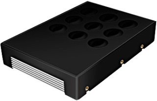Icy Box konvertor 3.5'' pro 2.5'' SATA HDD, ÄernÃ½ + alu