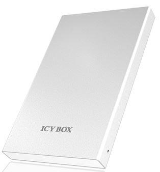 Icy Box External 2,5'' HDD case SATA I/II/III with USB 3.0, White