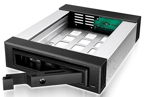 Icy Box Mobile Rack for 3.5''/2.5'' SATA/SAS HDD, Black