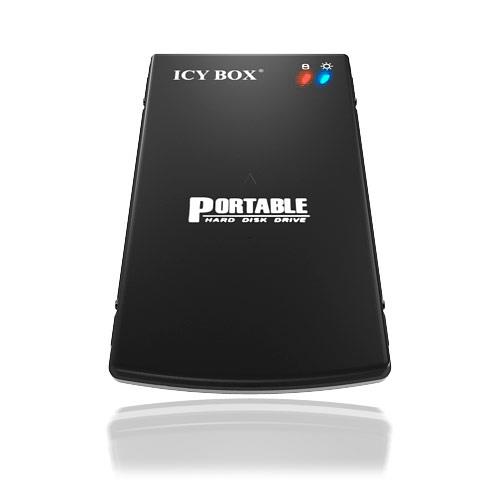 Icy Box External 2,5'' SATA HDD/SSD Case, USB 3.0, Black