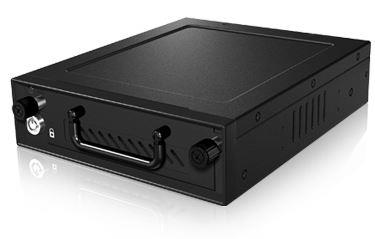 Icy Box Mobile Rack for 3.5'' & 2.5'' SATA/SAS HDD and SSD, Black