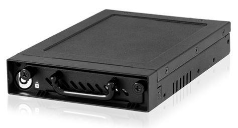 Icy Box Mobile Rack for 2.5'' SATA/SAS HDD/SSD, Black