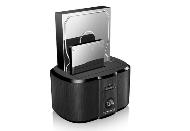 Icy Box 2Bay Docking & Clone Station for 2.5'' and 3.5'' HDD Sata, JBOD, USB 3.0