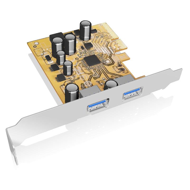 Icy Box Karta PCI-E s 2x USB 3.1 Type-A