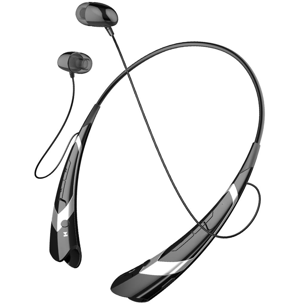 ART AP-B21-S Bluetooth sluchÃ¡tka s mikrofonem Äerno-stÅÃ­brnÃ¡ (RING) sport