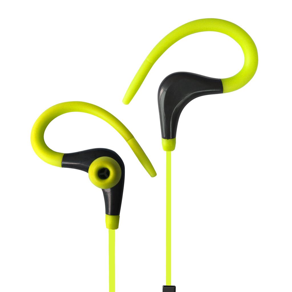 ART Bluetooth Headphones with microphone AP-BX61 lime sport (EARHOOK)