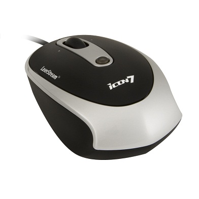 Icon7, S100 Laserová myš USB, pro notebooky