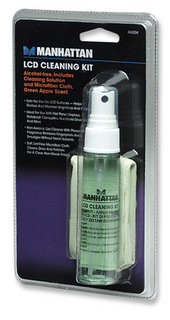 Manhattan LCD Micro Cleaning Kit 30ml, Green Apple Scent
