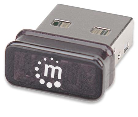 Manhattan WiFi Nano USB 2.0 Adapter, 802.11b/g/n N150 2.4GHz