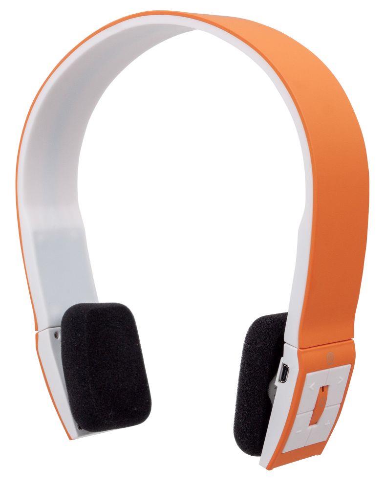 Manhattan Bluetooth Stereo Headset FreeStyle, with microphone, orange