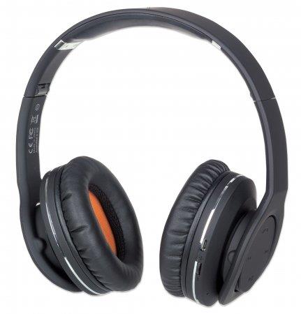 Manhattan Bluetooth Stereo Headset Fathom, NFC, Noise-canceling microphone