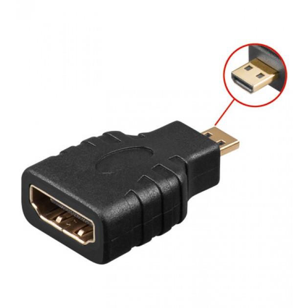Manhattan Adapter Micro D HDMI to HDMI M/F