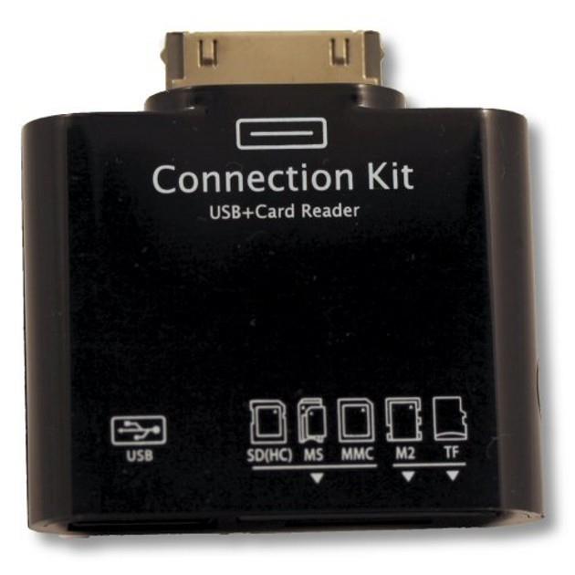 Manhattan USB adapter with card reader for Galaxy Tab