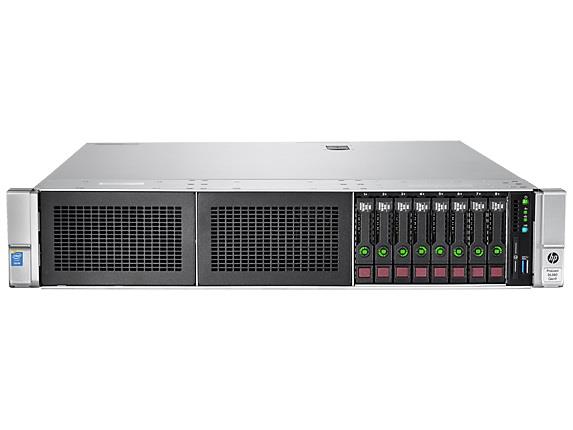 HP DL380 Gen9, E5-2620v3, P440ar/2GB FBWC, 4x1GbE, 2x8GB 2x300GB DVD-RW, 1x500W