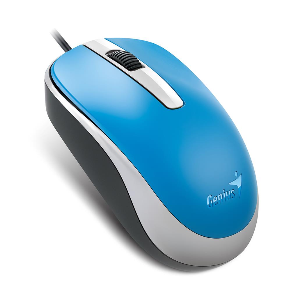Genius optical wired mouse DX-120, Blue