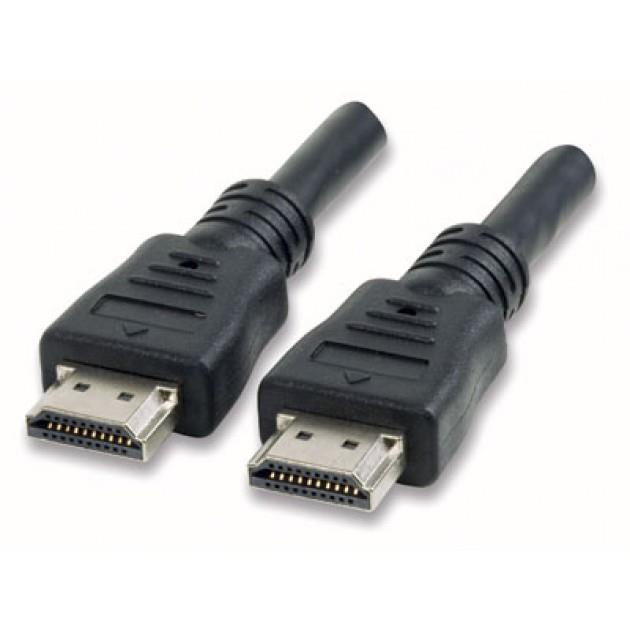Techly Kabel k monitoru HDMI-HDMI M/M 1.3, stÃ­nÄnÃ½, 10m, ÄernÃ½