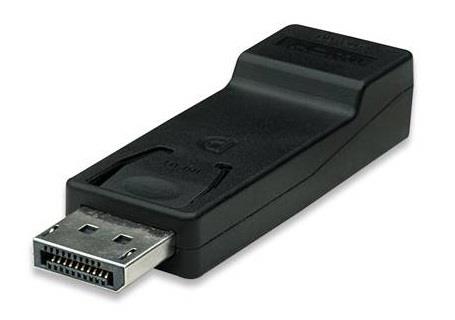 Techly DisplayPort adaptÃ©r samec na HDMI samici, ÄernÃ½