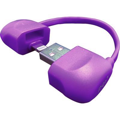 PQI i-Cable Bag kabel Apple Lightning/USB pÅÃ­vÄsek, fialovÃ½