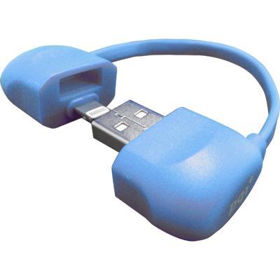 PQI i-Cable Bag kabel Apple Lightning/USB pÅÃ­vÄsek, modrÃ½