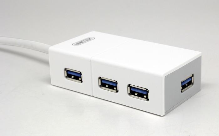 Unitek Y-3070B Hub 4x USB 3.0 + ÄteÄka SD/microSD karet