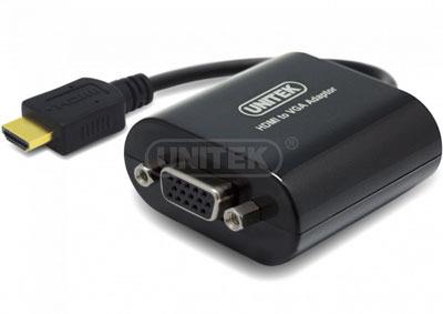 Unitek Y-5301 adaptÃ©r HDMI - VGA