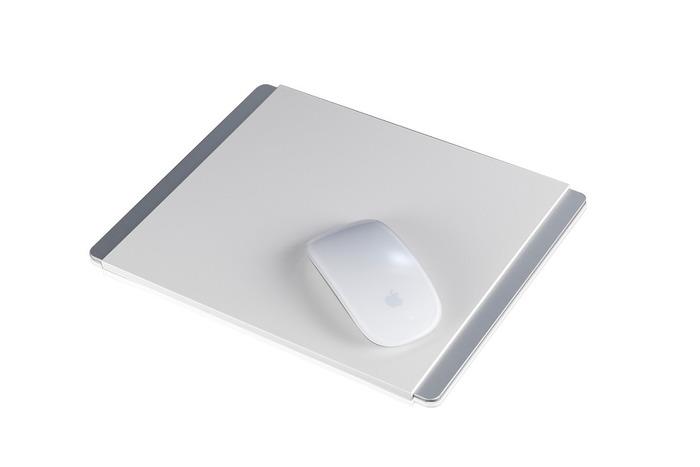 JustMobile Alupad podloÅ¾ka pod myÅ¡ (Apple Magic Mouse/Mighty Mouse), hlinÃ­kovÃ¡
