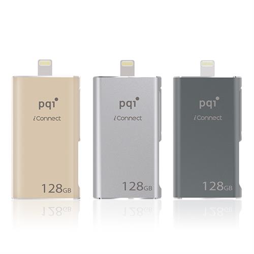 PQI iConnect 64GB OTG USB 3.0/Lightning flashdisk, Å¡edÃ½